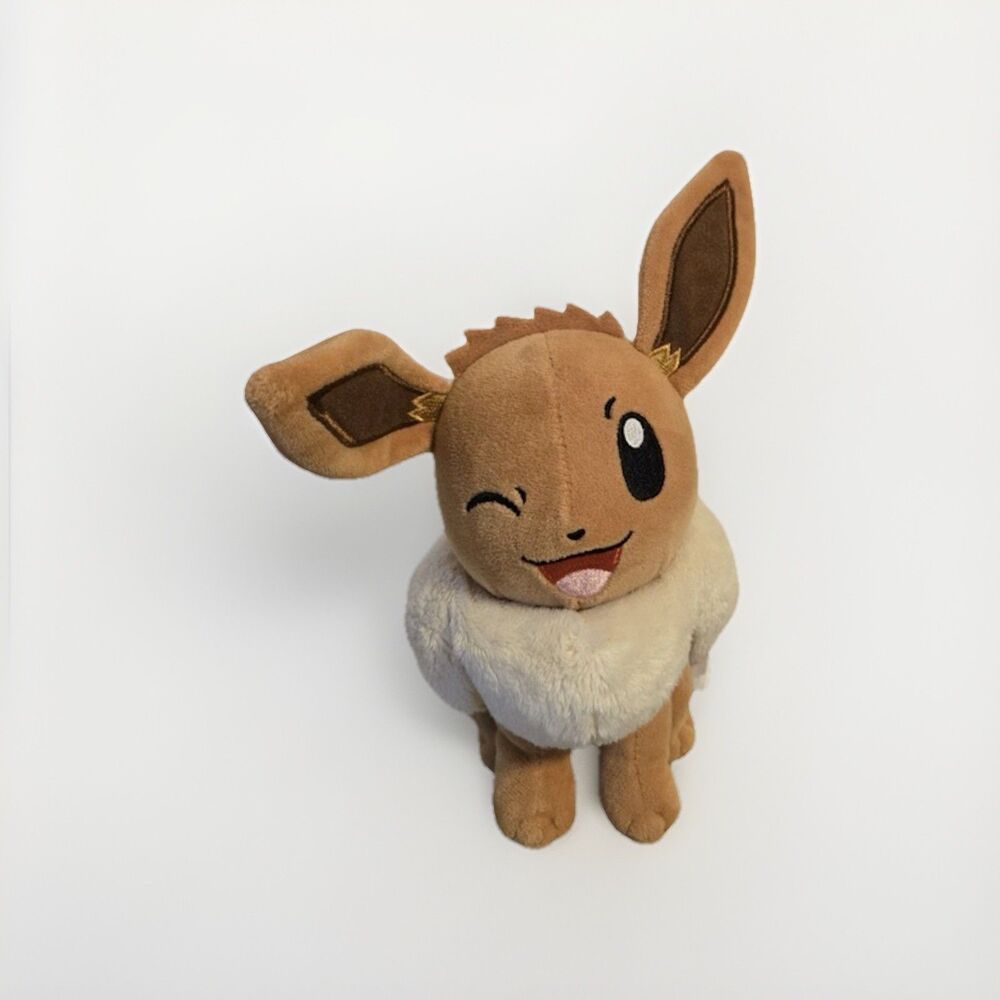 Pokemon - Eevee Winking 8" Inch Plush playful